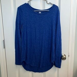 Old Navy Blue Long Sleeve Tee